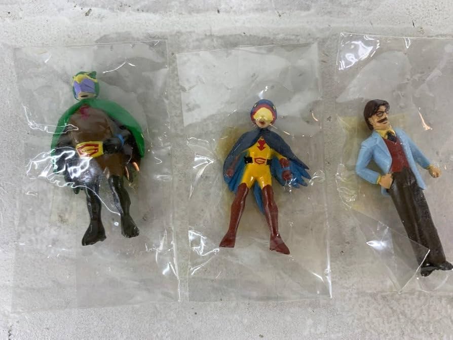 中嶋製作所 ミニサイズシリーズ 科学忍者隊ガッチャマン ソフビ フィギュア 中嶋製作所 ミニサイズシリーズ 科学忍者隊ガッチャマン ソフビ